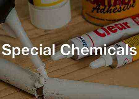 Special Chemicals ie Adhesives, Lubricants and Cleaning industry